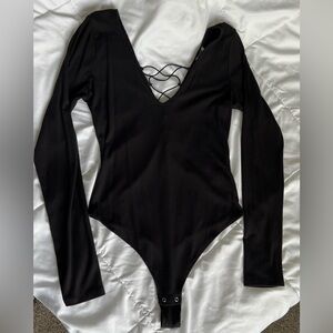 Garage Black Bodysuit